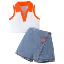 StyleCast x Revolte Girls Top with Shorts-image-58