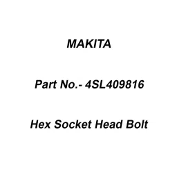 Makita Hex Socket Head Bolt Size M5x25 for 4SL-4098, Part No 4SL409816-26