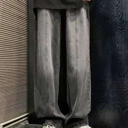 KPOP Men Relaxed Trousers-image-99
