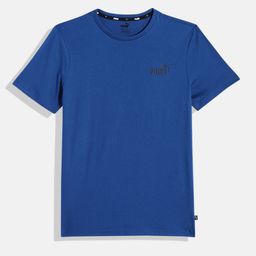 Puma Boys Small Brand Logo Print Knitted Pure Cotton T-Shirt-image-10