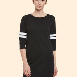 Mast & Harbour Women Cotton T-shirt Mini Dress-image-35