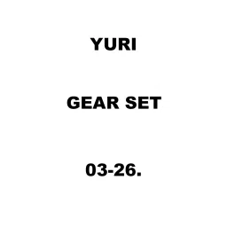 Yuri Gear Set Spare for Marble Cutter 03-26.-image-54