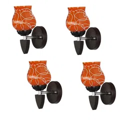 SOMIL Orange Glass Cylinder Wall Lamps-image-66