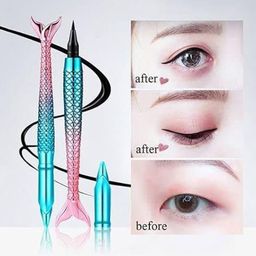 VBA Mermaid Style Long Lasting Eyeliner - Black image 2
