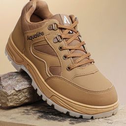 Aqualite Men Textured Lace-Ups Sneakers-45
