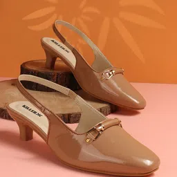 Killer Women Square Toe Block Mules-20
