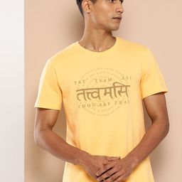 Alcis Men Typography Printed Dry Tech Slim Fit Yoga T-shirt-image-59