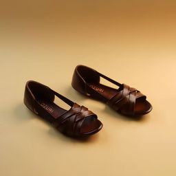 Ozuri Women Open Toe Flats with Bows-66