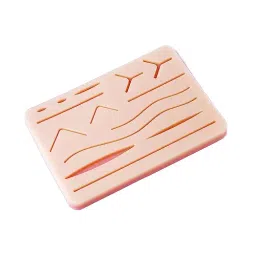 A-ONE SCIENCE Silicone Suture Practice Pad With 11 Precuts AOSBM244-7