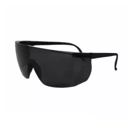 3M Safety Spectacles Dark Grey Lens Polycarbonate Hardcoat (Scratch-Resistant) Free Size, 1709ING HC (Pack of 20)-43