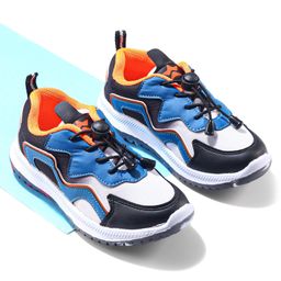 Cute Walk by Babyhug Sports Shoes - Blue White-image-124