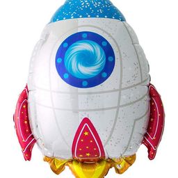 Funcart Space Rocket Foil Balloon - Multicolor-20