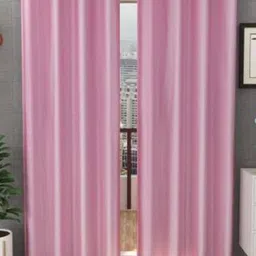 BELLA TRUE Pink 2 Pieces Door Curtains-image-32