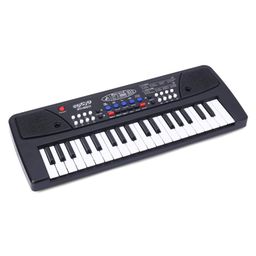 ToyMark 37 Key Piano Keyboard With Mic - Black image 2