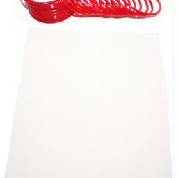 SAVORADE Set Of 24 Red Glass Bangle-picture-0