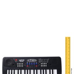 ToyMark 37 Key Piano Keyboard With Mic - Black image 3