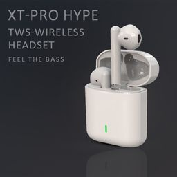 XTOUCH Bluetooth Buds 5.1 Type-C Charging Case- White image 3