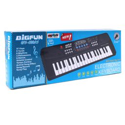 ToyMark 37 Key Piano Keyboard With Mic - Black image 5