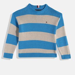 Tommy Hilfiger Boys Striped Knitted Pullover-image-61