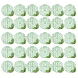 Zureni Urinal Pot Mat Anti-Splash Deodorizer Spatter Lavender Fragrance For Bathroom and Restroom, ZU-UPR-0030 (Pack of30)-image-18
