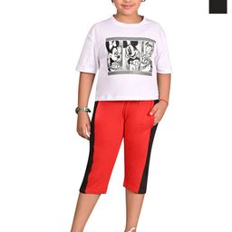 BAESD Girls Pack of 2 Capris-picture-28