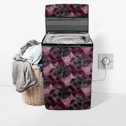 Stylista Waterproof and Dustproof PVC Washing Machine Cover-image-49