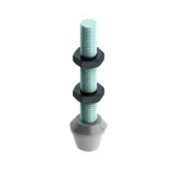 STEEL-SMITH Nylon Tip Spindle with 2 Nuts Steel M16 Diameter, NT-16170-2N (Set of 3 Pcs)-image-37