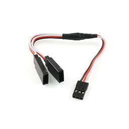 Y Type Servo Extension Wire 1JR Male To 2 Futaba Female Y Type Servo Extension Wire - 30cm -RS5675Y Type Servo Extension Wire 1JR Male To 2 Futaba Female Y Type Servo Extension Wire - 30cm -RS5675-19