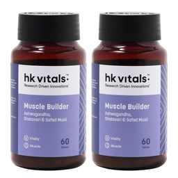 HealthKart HK Vitals Muscle Builder, 60 tablet(s) - Pack of 2-13