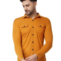 Blisstone Cotton Spread Collar Casual Shirt-image-93