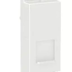 Schneider Clipsal X Rj11 Telephone Outlet With Shutter White CPXRJ11_1M_WE-11