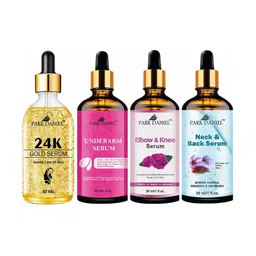 Park Daniel Set Of 4 24K Gold & Underarm  & Elbow , Knee & Neck , Back serum - 30 ml Each-12
