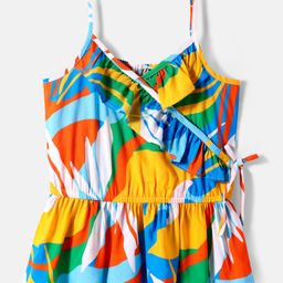 Pine Kids Woven Sleeveless Top with Floral Print - Yellow-image-12