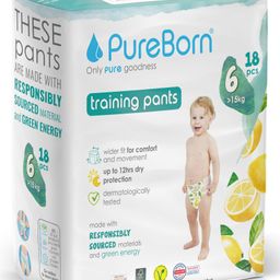 Pureborn Pullup Single Pack Size Xl-6 (18') (Lemon) - 271375-25