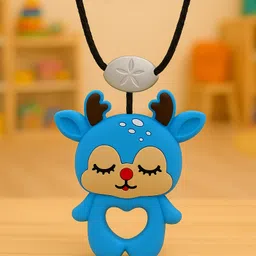 Badal Kidz presents Tilsmi Moti & BPA Free Silicone Teether- Dark Blue-picture-39
