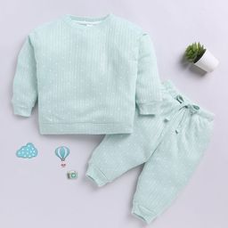 Clt.s Kids Polka Dots Printed Night suit-image-9