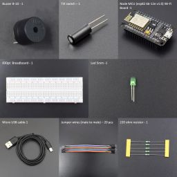 Make an IoT-Based Tilt Switch Alarm Using Tilt Switch and Buzzer with NodeMCU ESP8266-12e Wi-Fi Board - KT567Make an IoT-Based Tilt Switch Alarm Using Tilt Switch and Buzzer with NodeMCU ESP8266-12e Wi-Fi Board - KT567 image 2