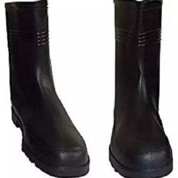 Japsin Instrumentation Gumboot Soft Toe Rubber Safety Shoes Size 9 Black-image-63