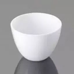 Glassco 100 ml Porcelain Euro Design Squat Form Crucible 522.303.18-35
