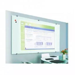 Alkosign 1.22 x 1.83 m (4*6 Feet) Magnetic Glass Writing Cum Projection Boards AGBOWP 120180-7