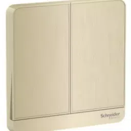 Schneider Avataron 2 Switches 16Ax 250V 2 Way Metal Gold Hairline-picture-27