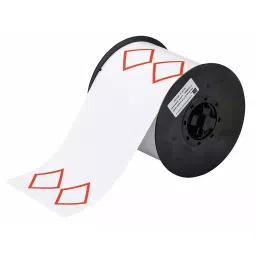 BRADY Gloss finish 0.004 inch Precut Label Roll 200 Labels, 39F439 (White)-image-52