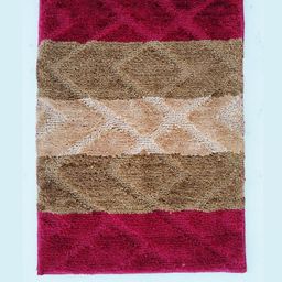 IVAZA Red Microfibre 1400 GSM Bath Rugs-picture-46