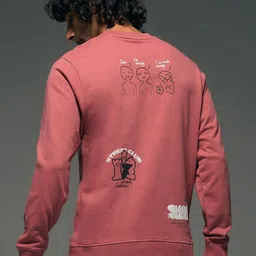 Flying Machine Men Printed Pullover Sweatshirt-image-16