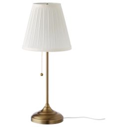 ikea årstid Table lamp, brass/white-picture-43
