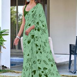 Anouk Floral Pure Cotton Saree-picture-35