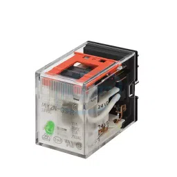 Omron 24 V DC 6 A Glass Case Miniature Power Relay LED Indicator, MY4N-GS-R DC24-15