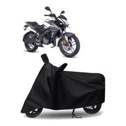 Auto Pearl Two Wheeler Cover for Bajaj Pulsar NS200 BS6 - Black-image-92