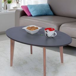 GUDSMITH Black & Beige Wooden Trunco Coffee Table-40