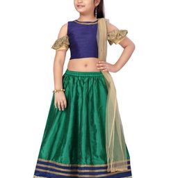 BAESD Girls Ready to Wear Lehenga & Blouse With Dupatta-image-82